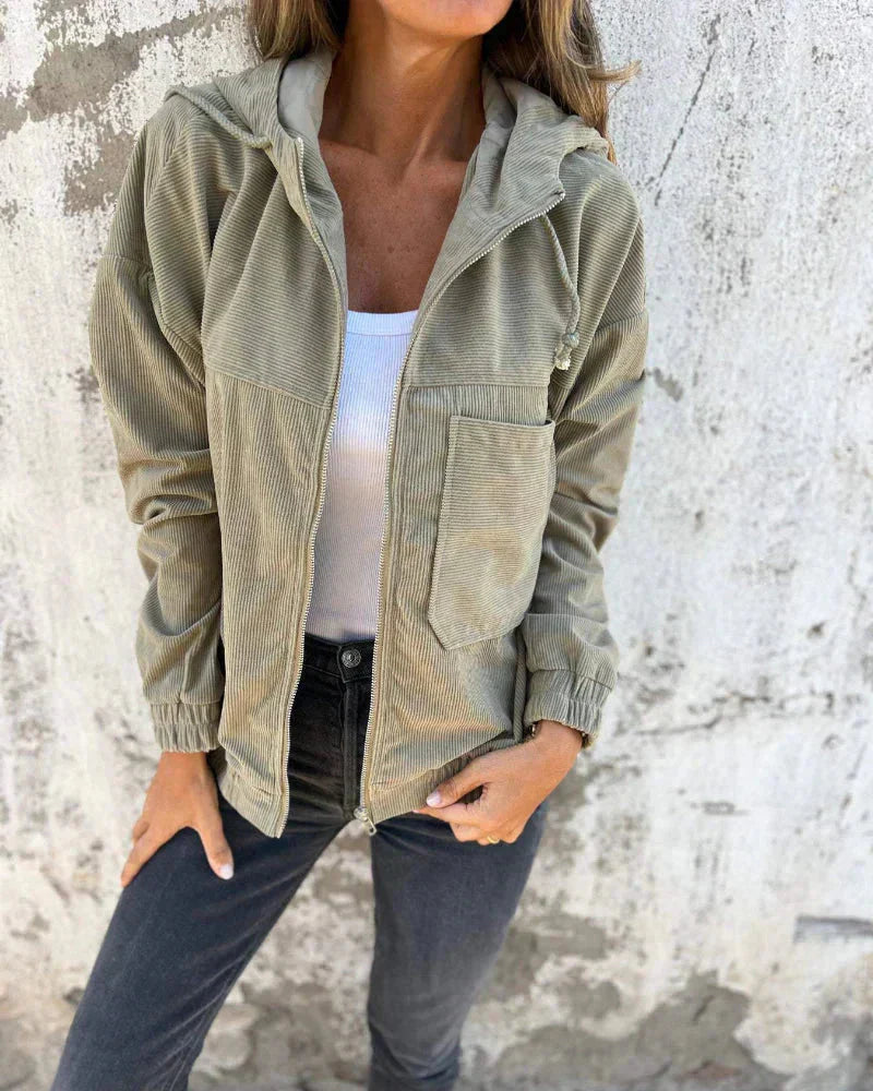 Saskia - Stylish Zip Up Jacket