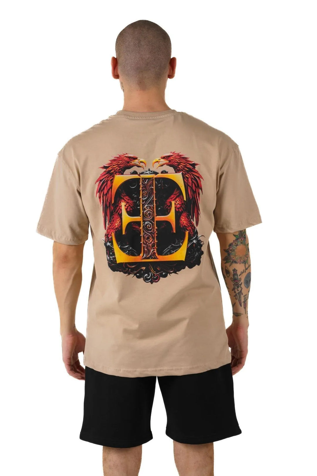 Limited Alev Kartal Tişört – Bej