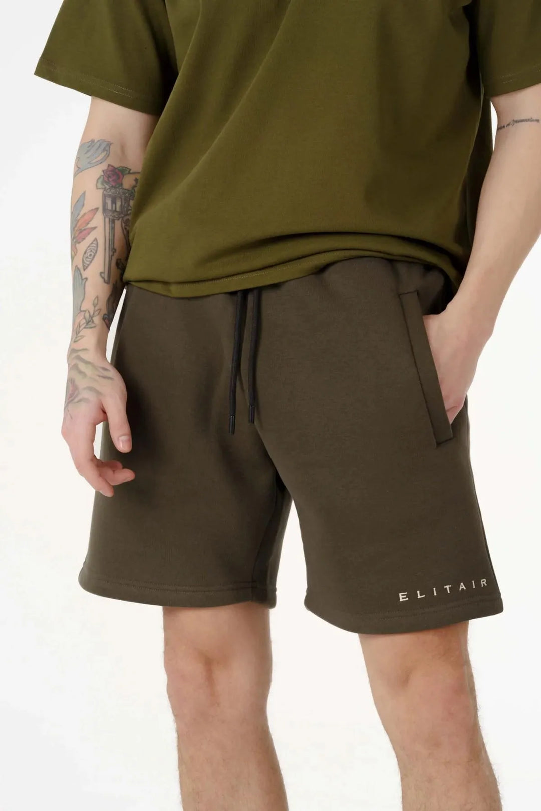 Signature drop Şort – Yeşil