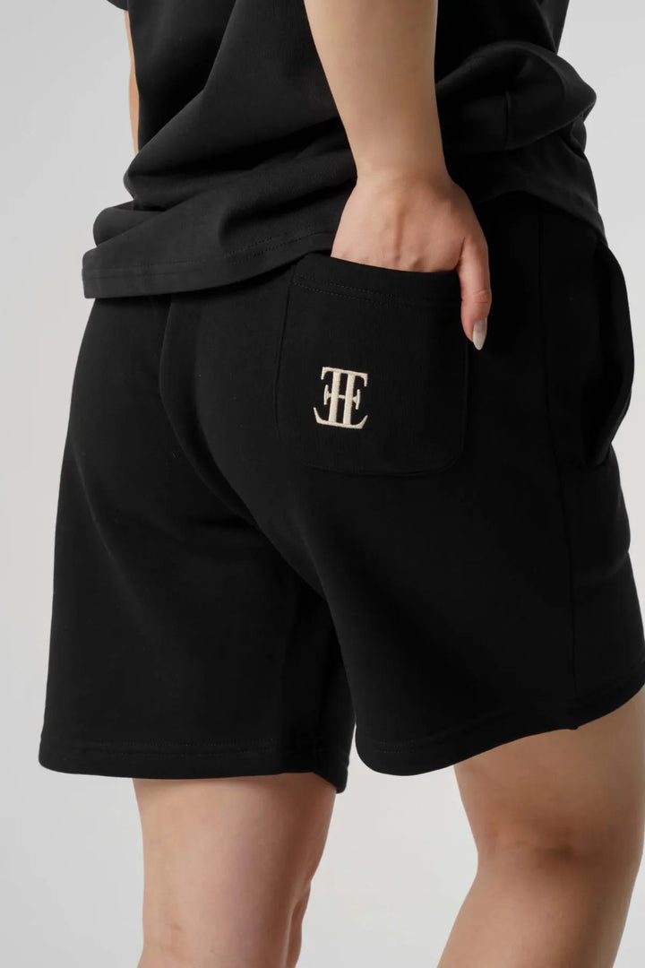 Signature drop Şort –  Siyah