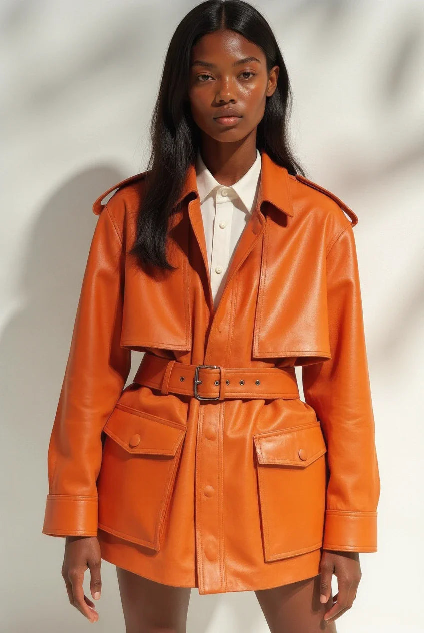 Atria Orange Trench