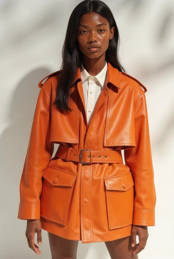 Atria Orange Trench