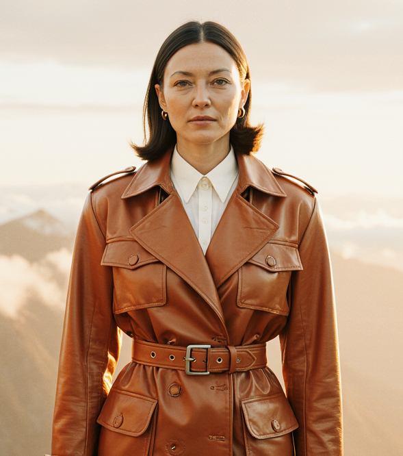 Atria Orange Trench